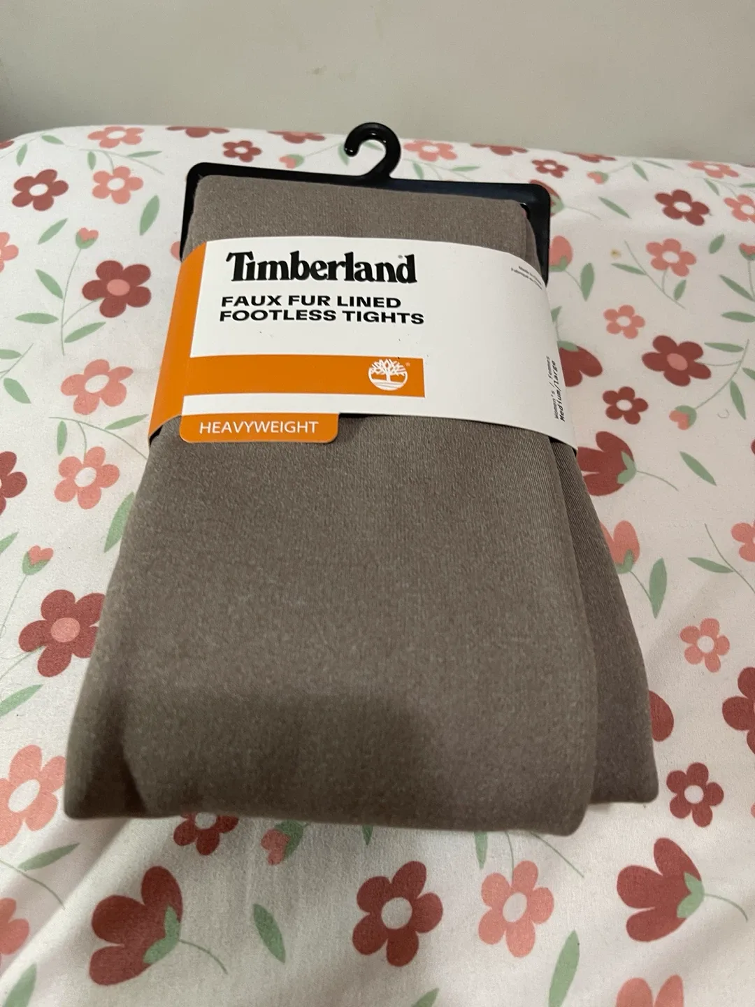 Timberland Faux Fur Lined Footless Tights - Medium/Large - photo 2
