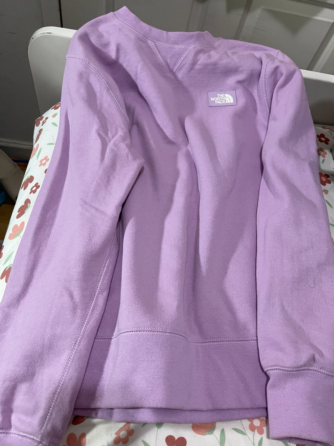 The North Face Lavender Crewneck Sweatshirt Size S