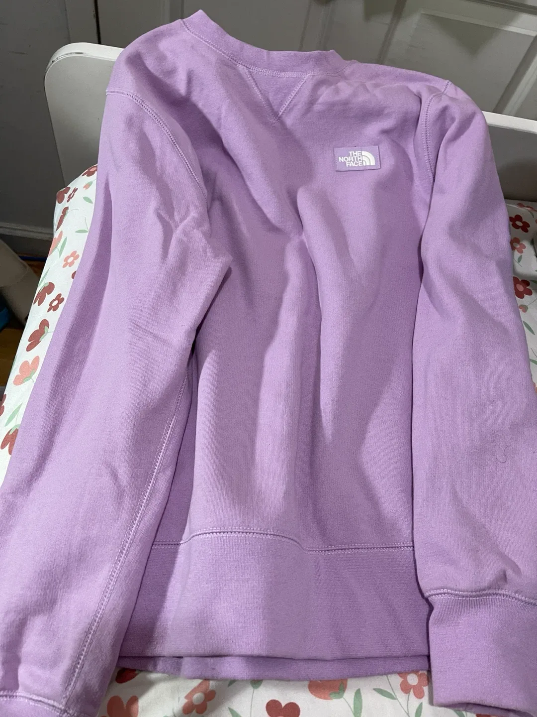 The North Face Lavender Crewneck Sweatshirt Size S