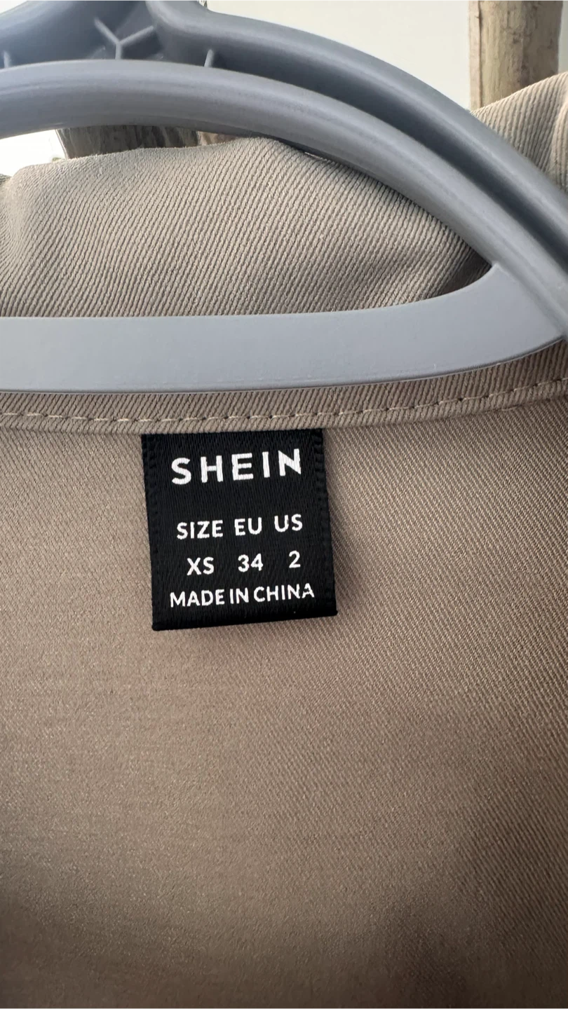 SHEIN Olive Green Cropped Jacket - photo 5