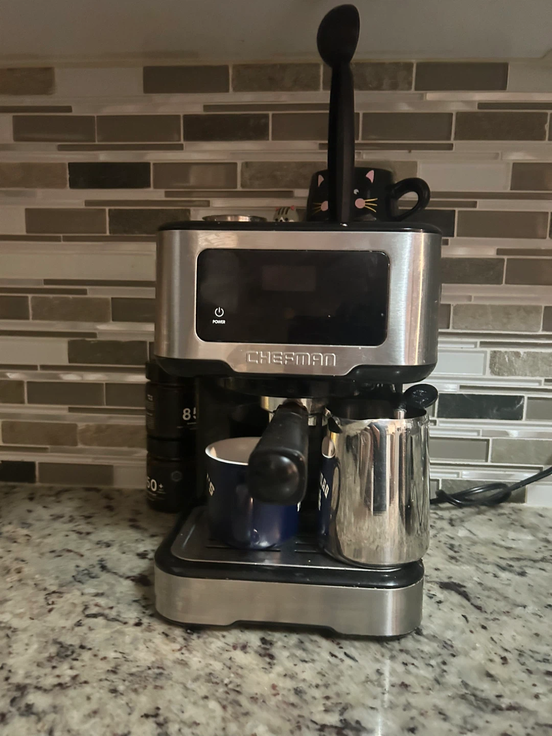 Chefman Espresso Machine with Milk Frother