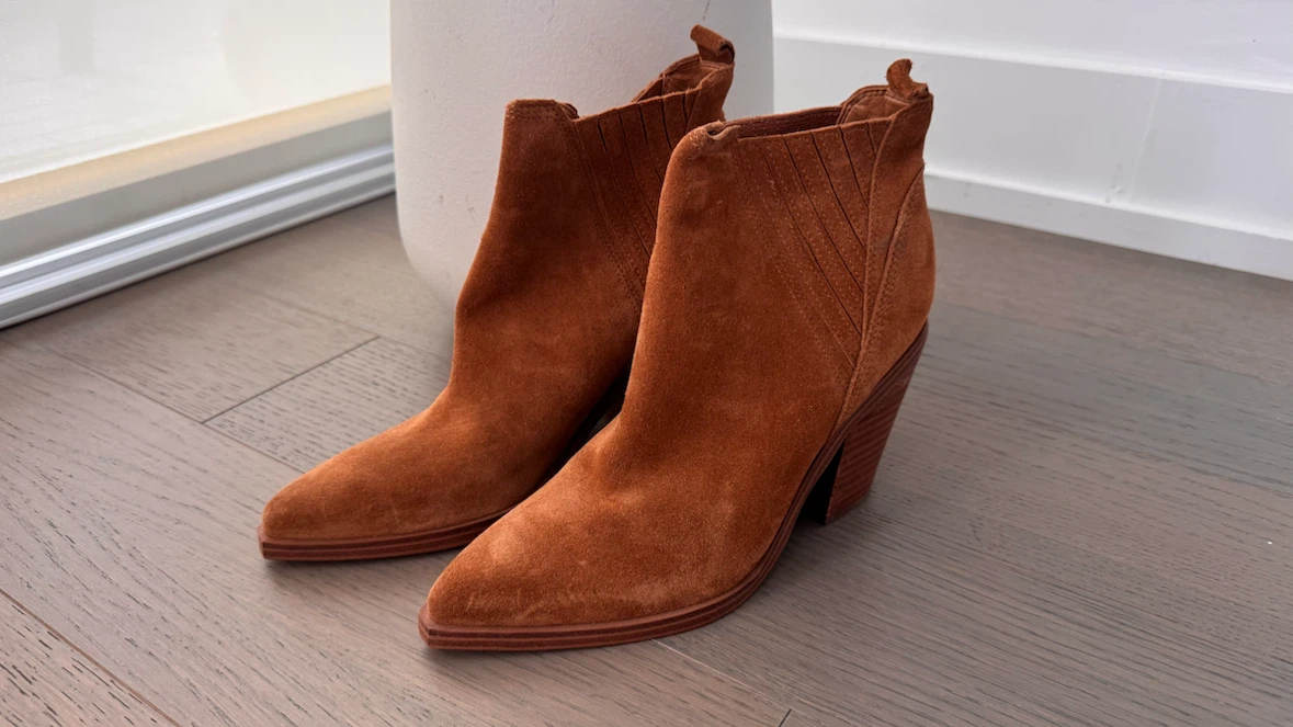 Marc Fisher Suede Ankle Boots