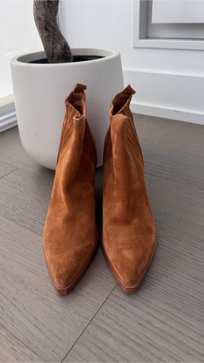 Marc Fisher Suede Ankle Boots - photo 2