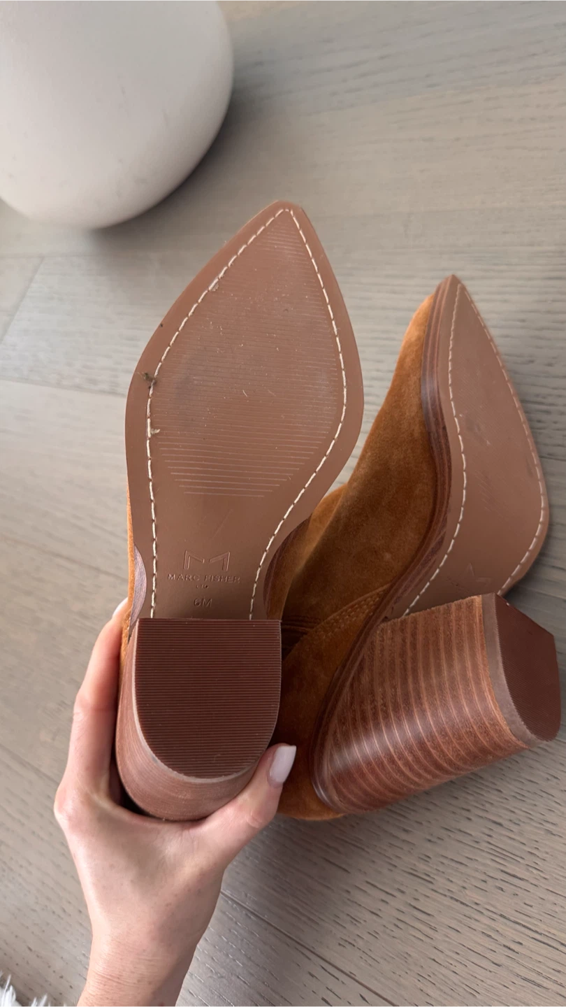 Marc Fisher Suede Ankle Boots - photo 4