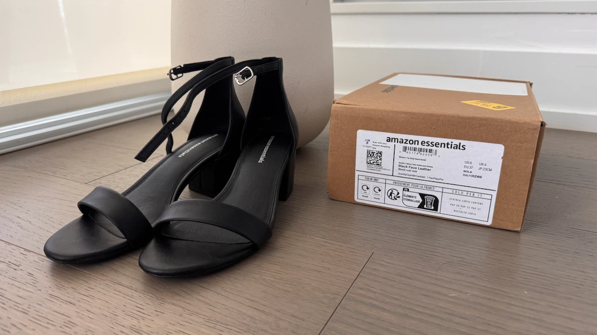 Amazon Essentials Women's Black  Heels  UK 4 - photo 3