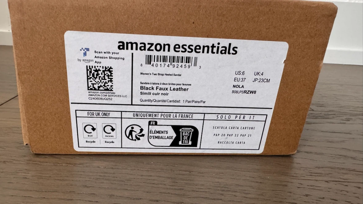 Amazon Essentials Women's Black  Heels  UK 4 - photo 4