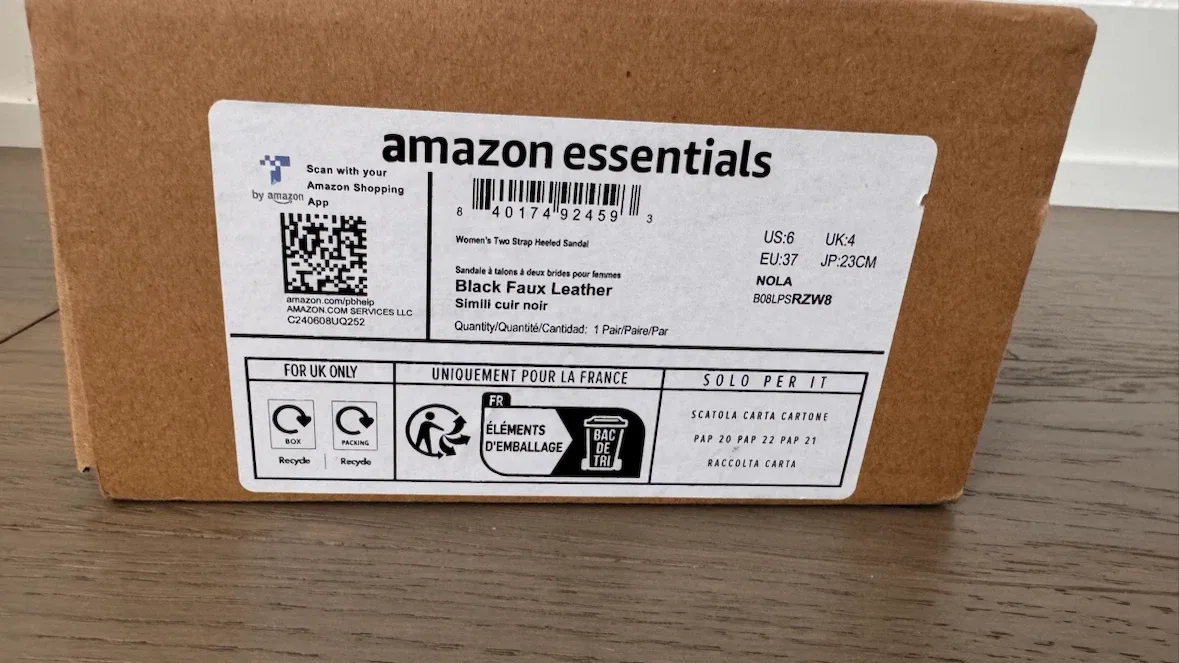 Amazon Essentials Women's Black  Heels  UK 4 - photo 4