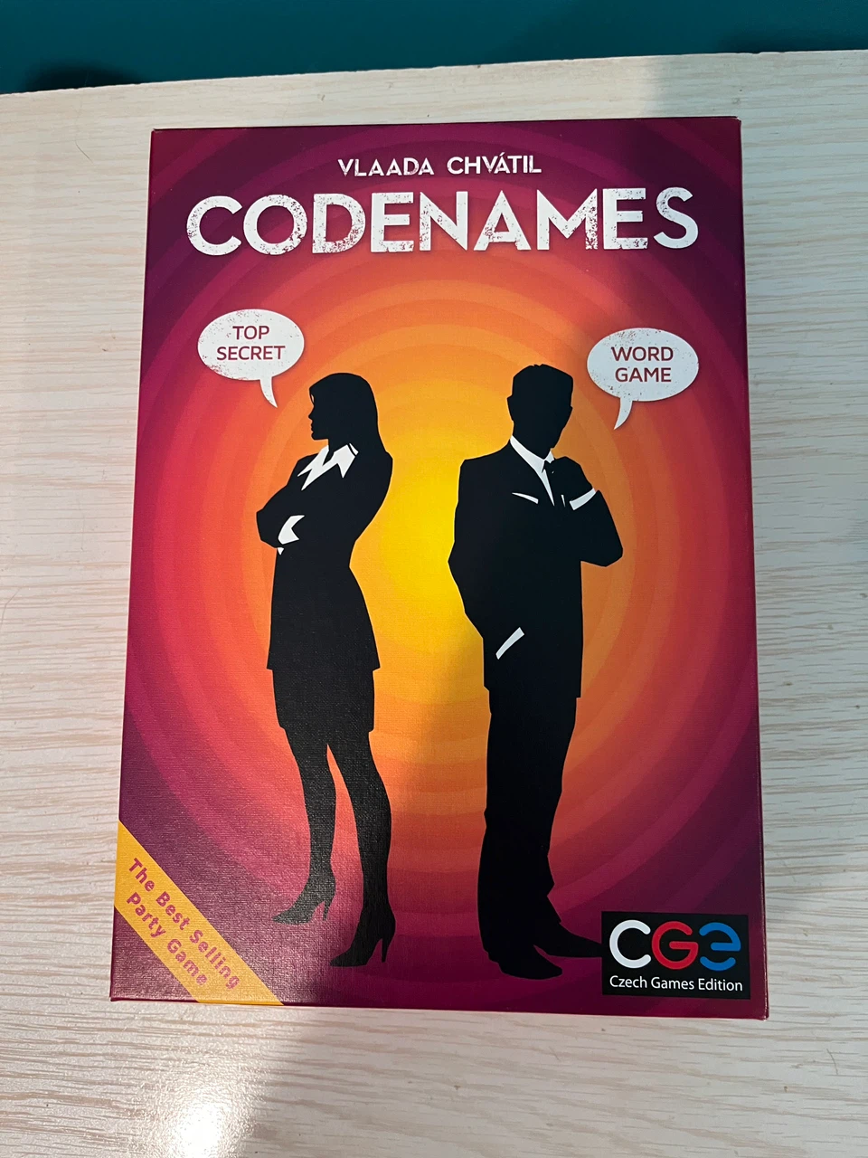 Never used.Codenames Board Game