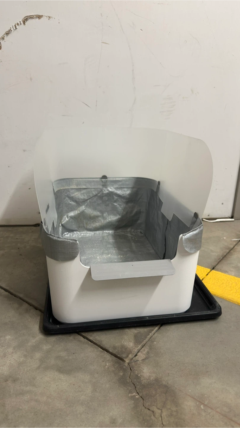 Modkat Litter Tray + Top Paw 24” Base Pan + Scoop - photo 5