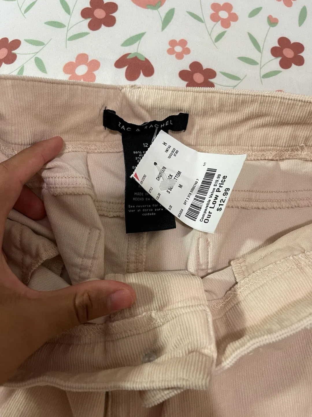 Zac & Rachel Women's Corduroy Pants Size 12 - photo 2