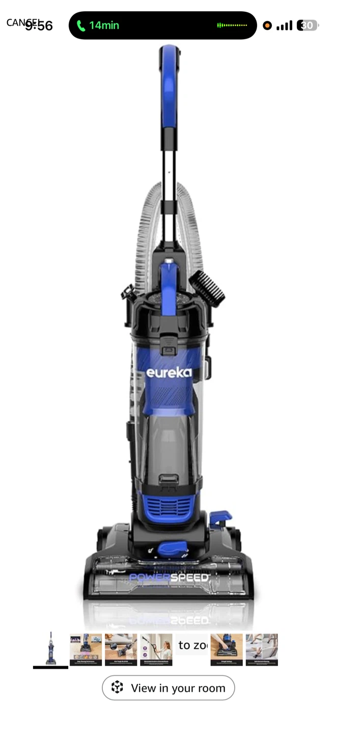 Eureka PowerSpeed Upright Vacuum Cleaner - photo 5