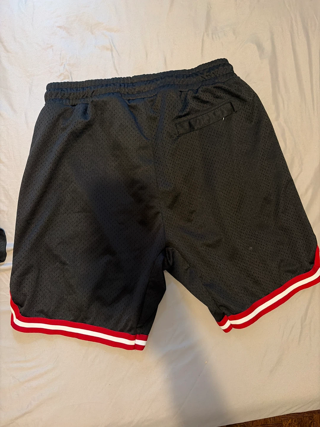 The Boondocks Basketball Shorts 2XL Black Red White Mesh - photo 4