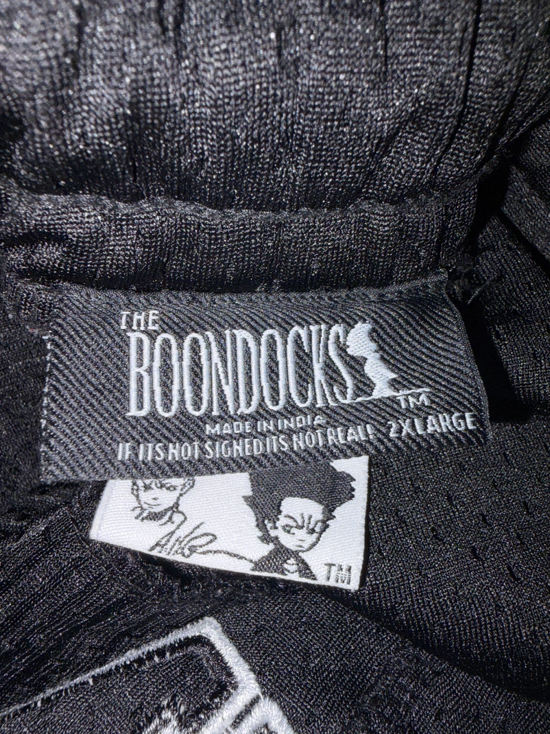 The Boondocks Basketball Shorts 2XL Black Red White Mesh - photo 5