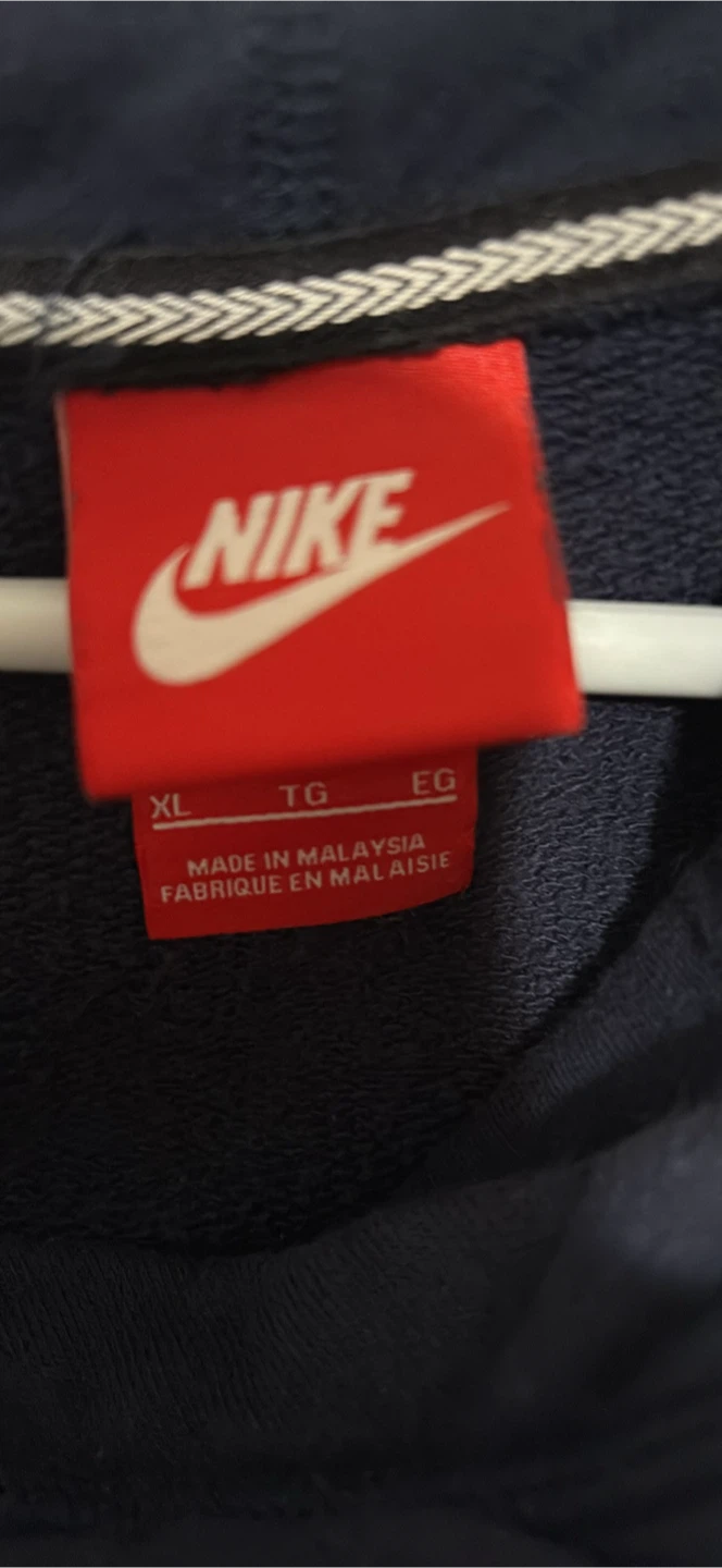 Nike Navy Blue Hoodie - photo 2