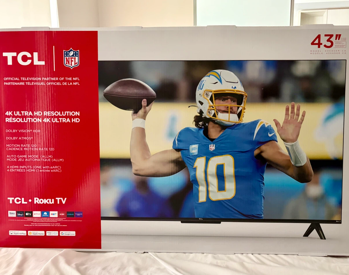 Move-out sale: 43” TCL Roku Smart TV - photo 4