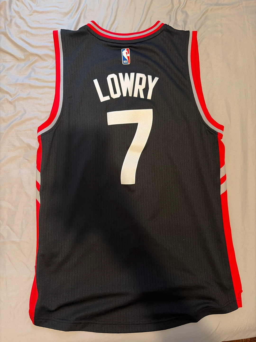 Kyle Lowry 7 Toronto Raptors Adidas Jersey - photo 2