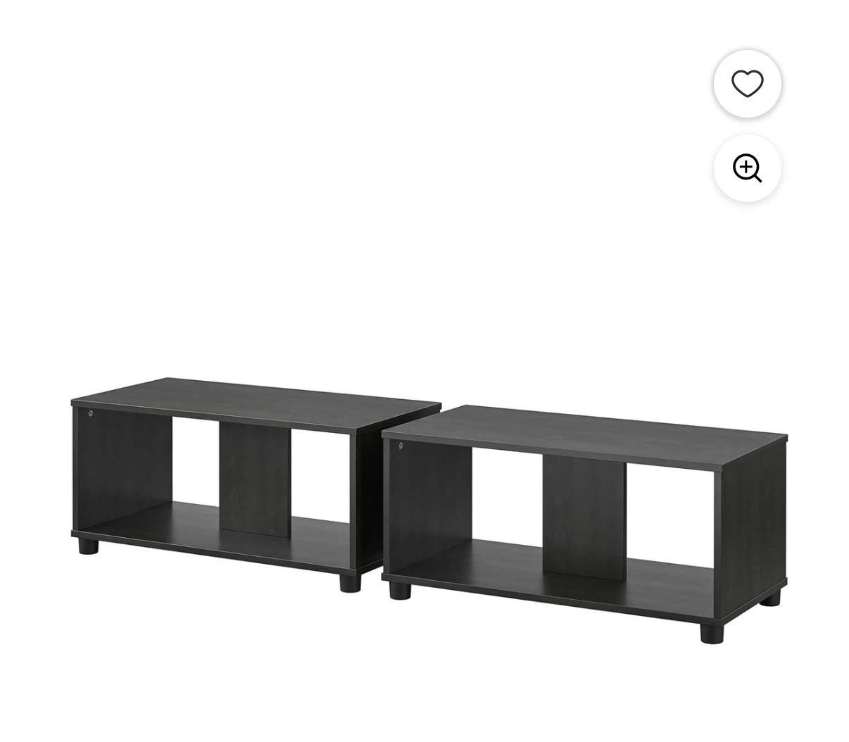 TV stand with storage shelf - photo 2