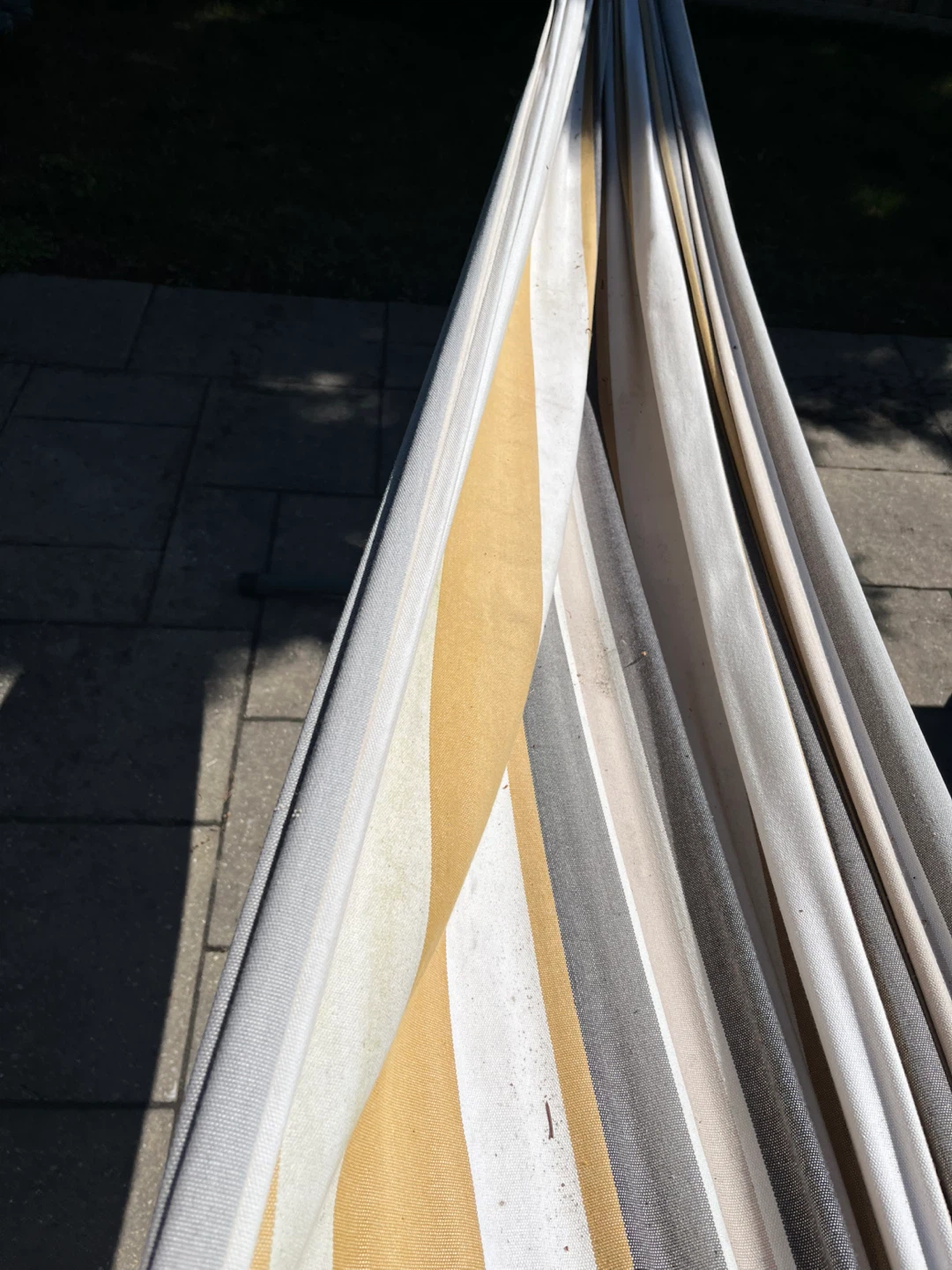 Striped Hammock with Stand - photo 3