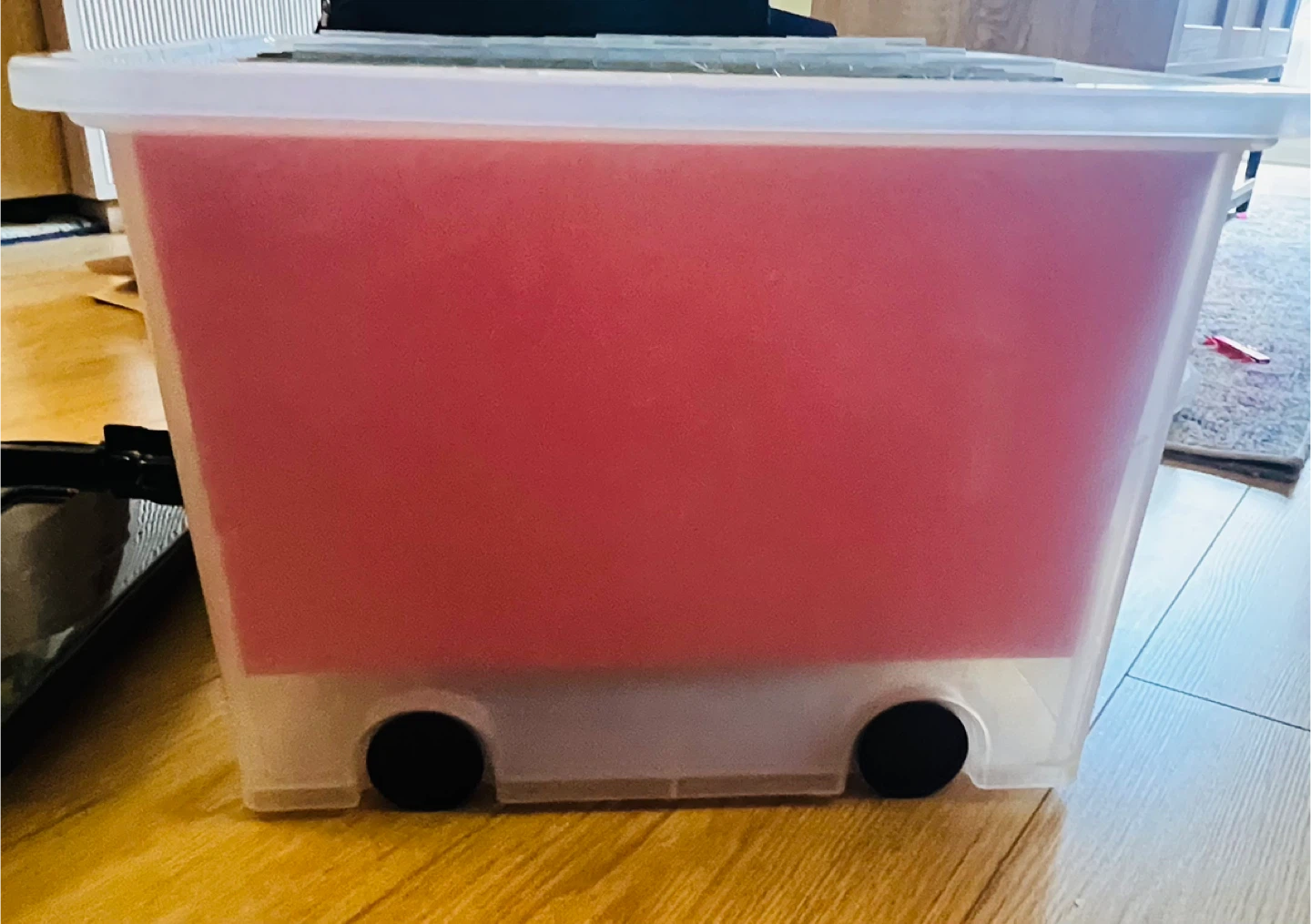 Plastic Storage Filing Box with Lid - photo 5