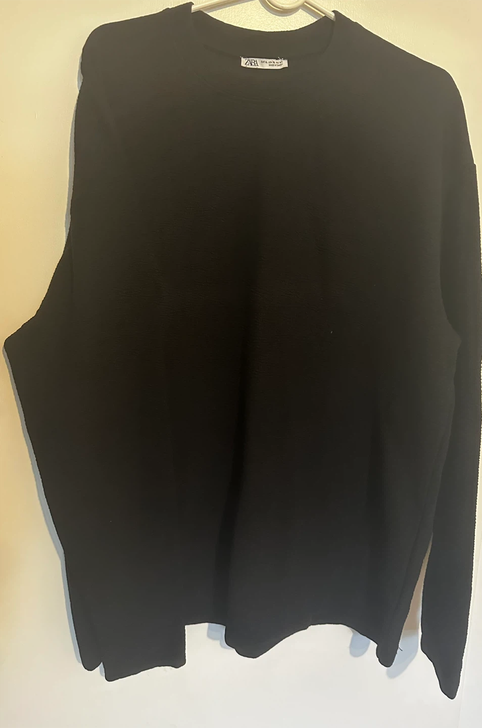 Zara Black Crewneck Sweater