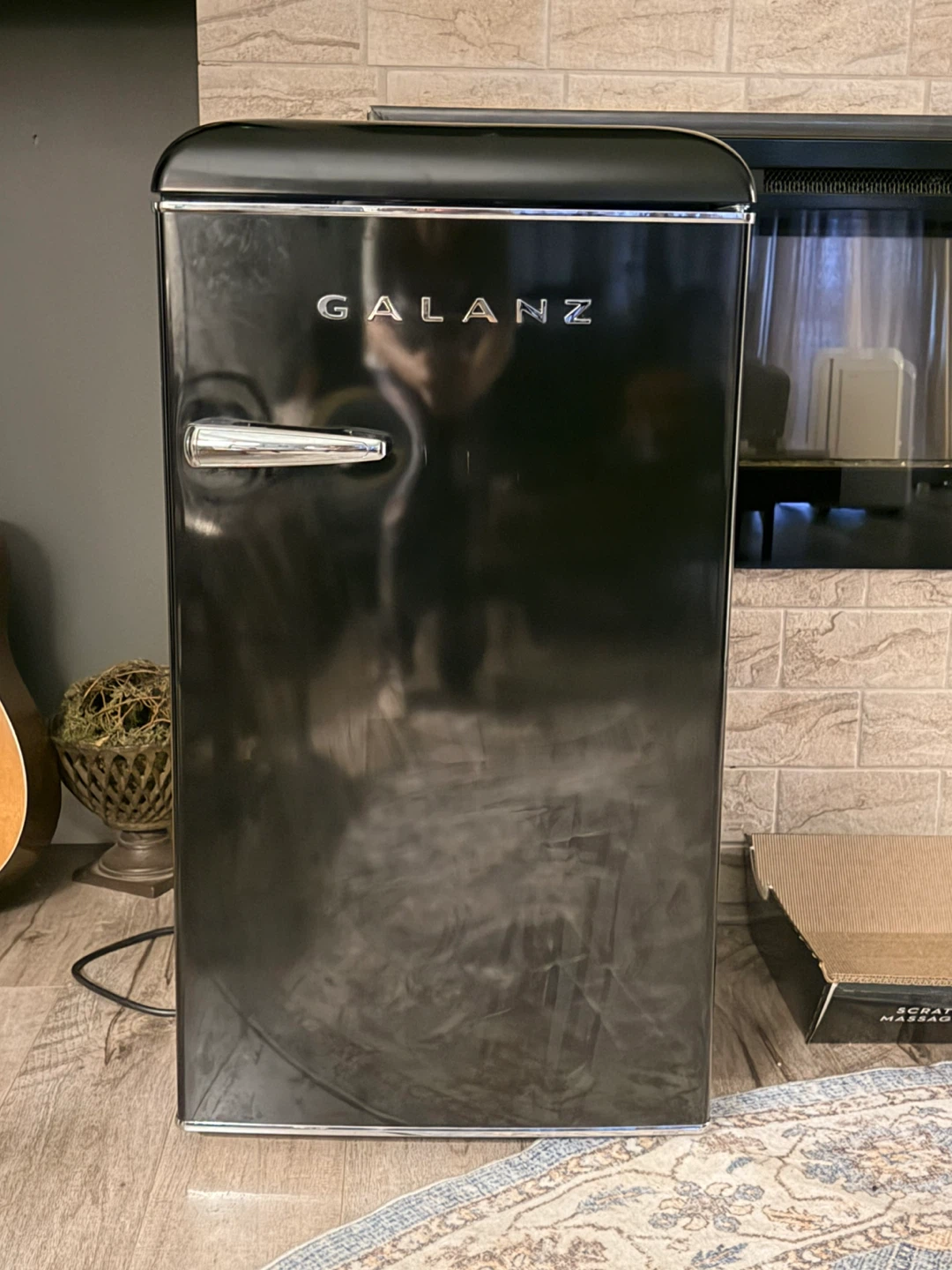 Galanz Retro Mini Fridge - Black