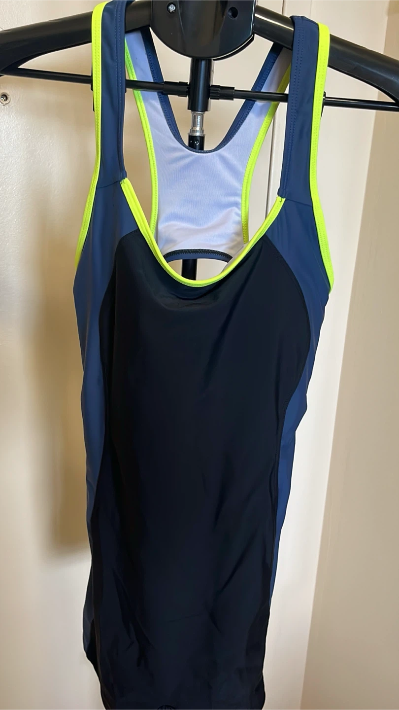 Women's Racerback One-Piece Athletic Swimsuit