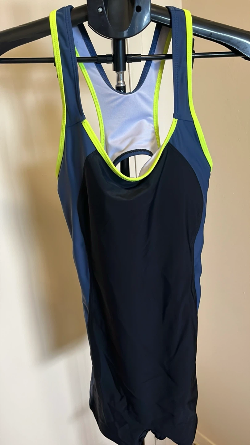 Women's Racerback One-Piece Athletic Swimsuit - photo 2