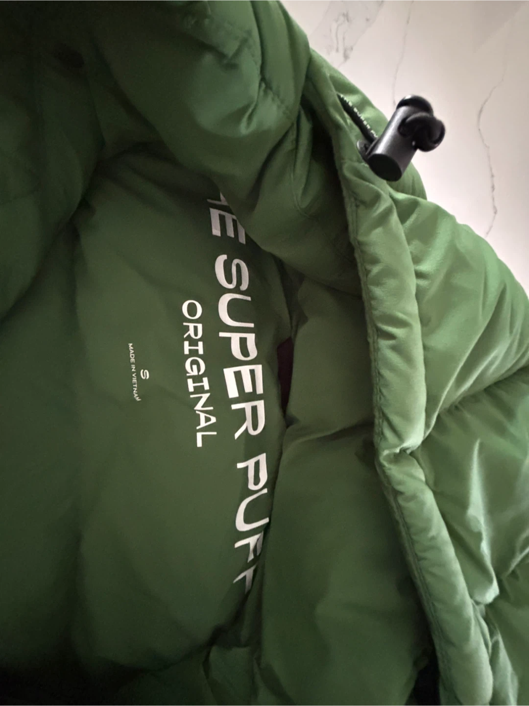 Green "The Super Puff" Puffer Jacket - photo 2