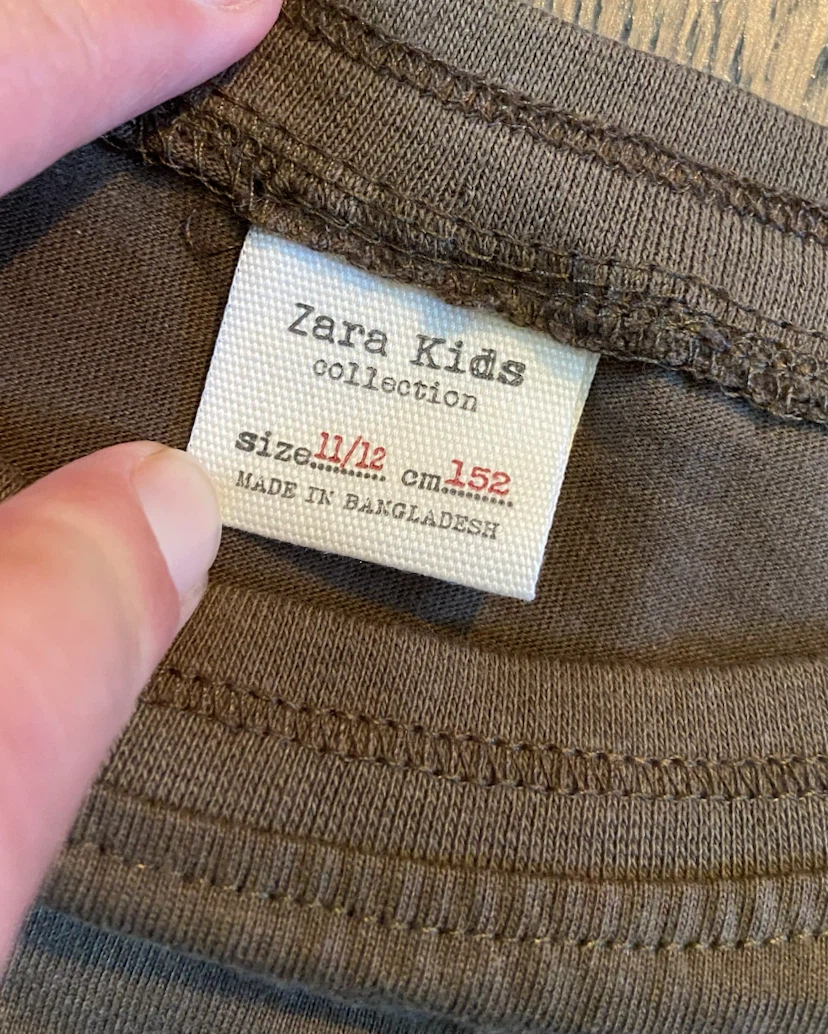 EUC: Zara Kids Long Sleeve Cotton Shirt 11-12 yrs - photo 3