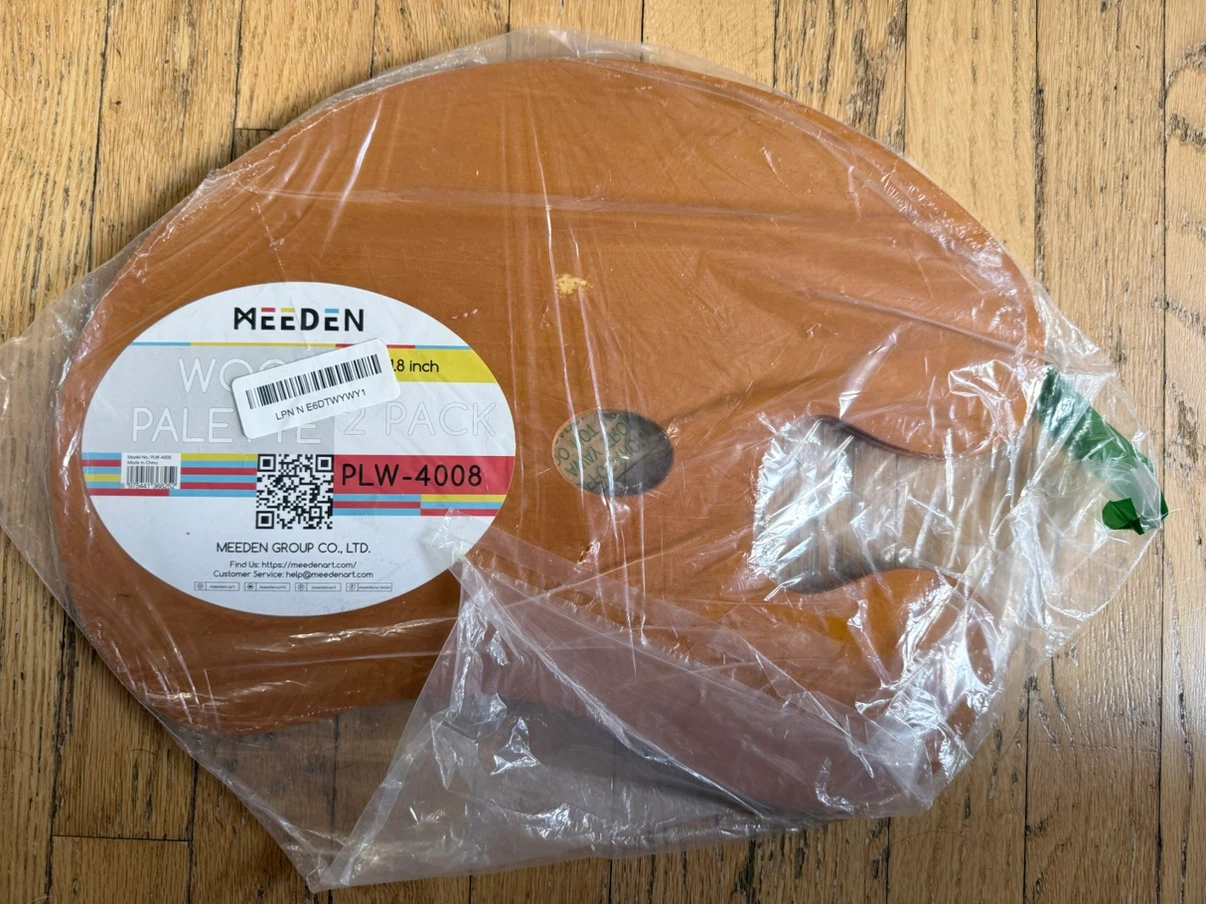 MEEDEN Wood Palette 18 inch - 2 Pack
