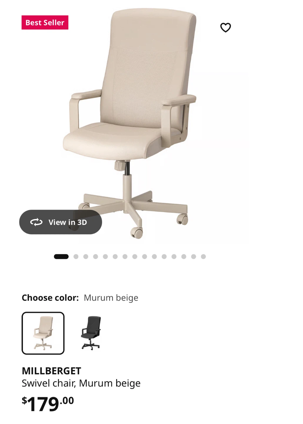 Desk chair white - photo 4