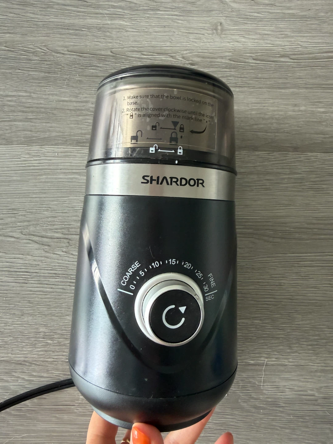 SHARDOR Electric Coffee Grinder - photo 2