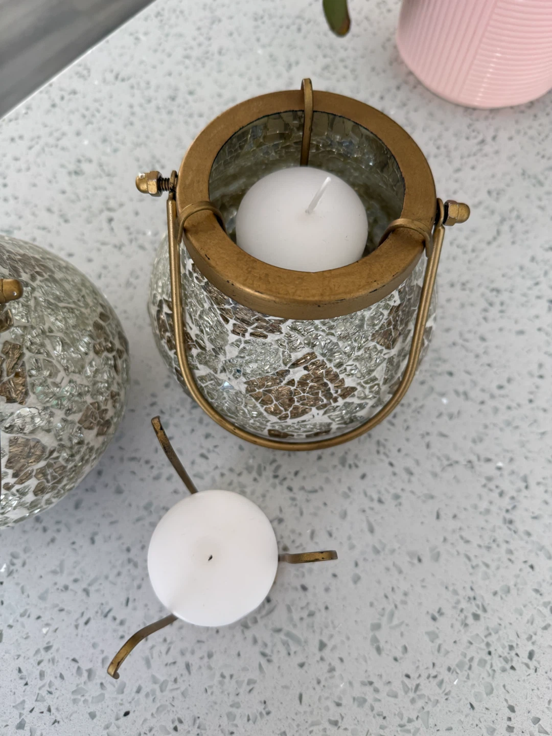 Mosaic Lanterns (Set of 2) - photo 2