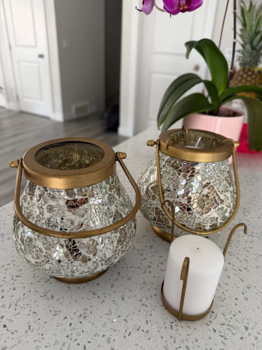 Mosaic Lanterns (Set of 2) - photo 3