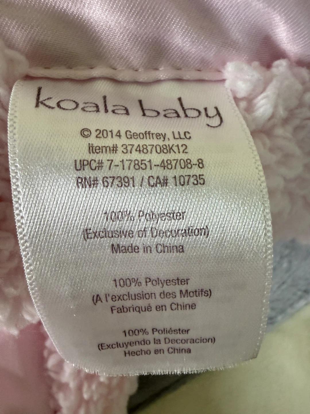 Koala Baby Giraffe and Minnie Mouse Blanket Set - photo 5