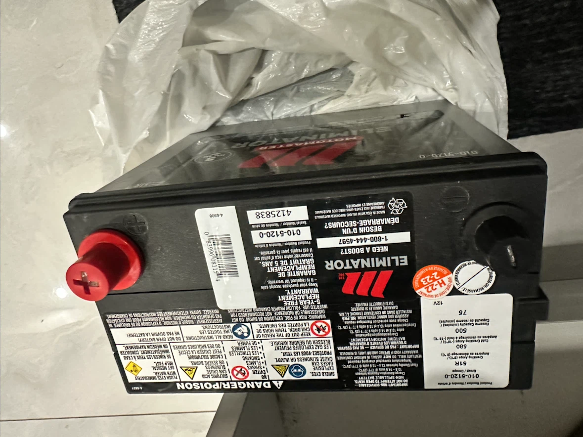 Motomaster Eliminator Automotive Battery - photo 3