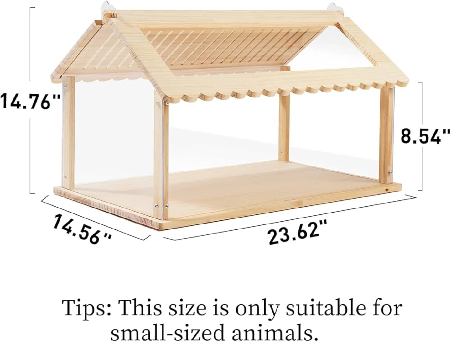 LURIVA 24-inch Transparent Hamster Cage BNIB - photo 3