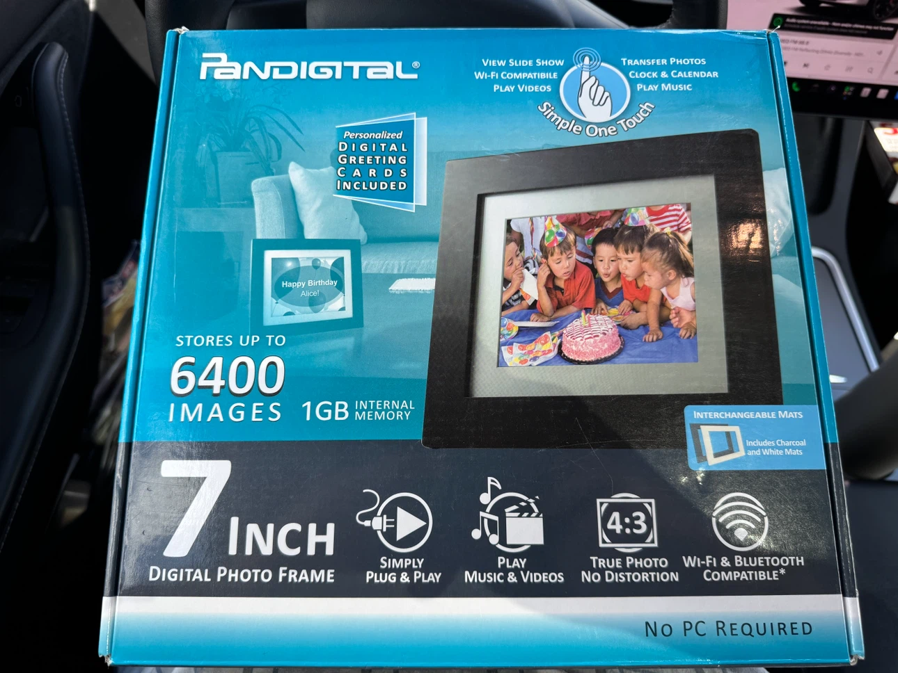 Brand New Pandigital 7-Inch Digital Photo Frame - photo 2