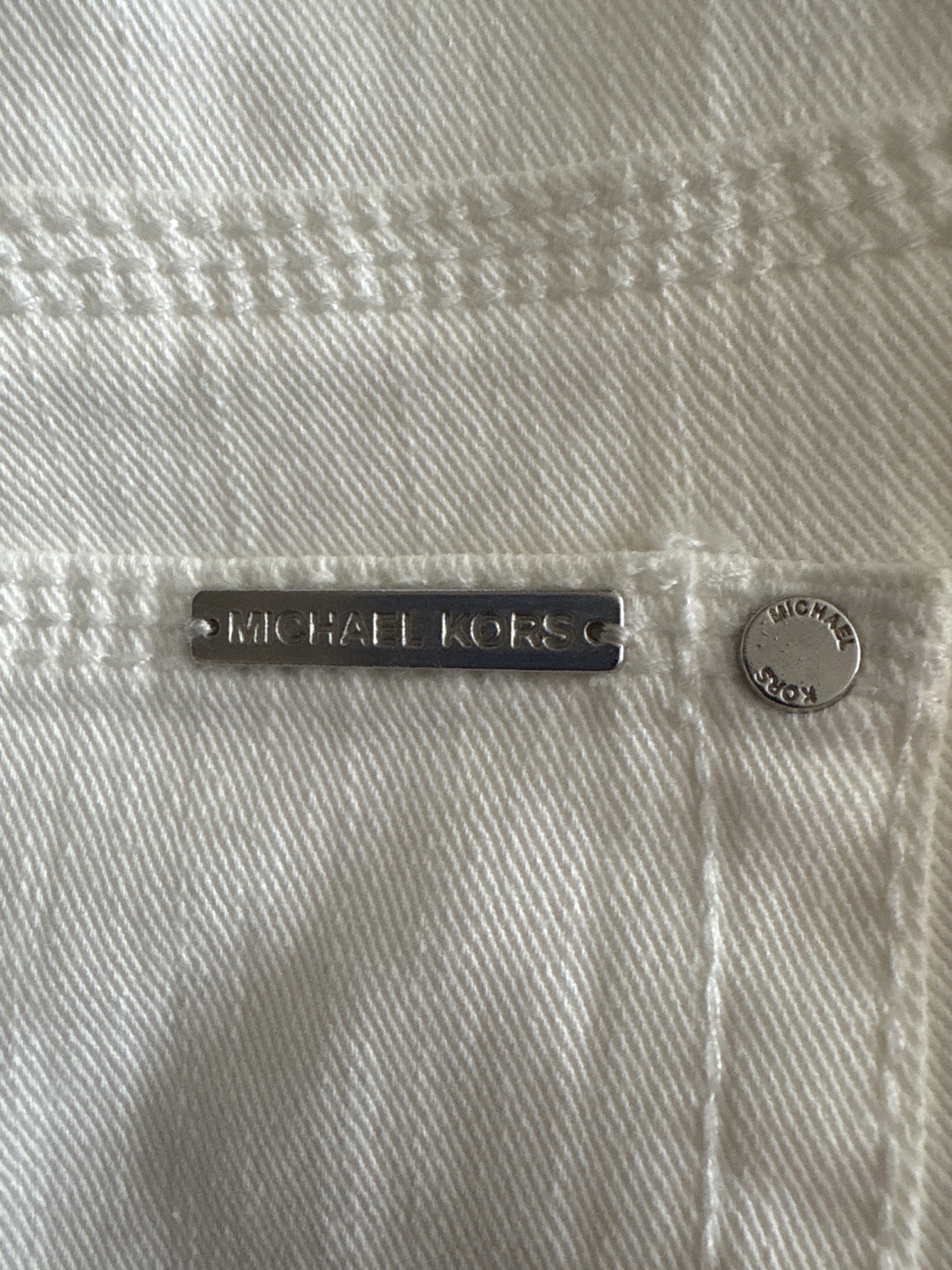 Michael Kors White Flare Jeans Size 4 - photo 3