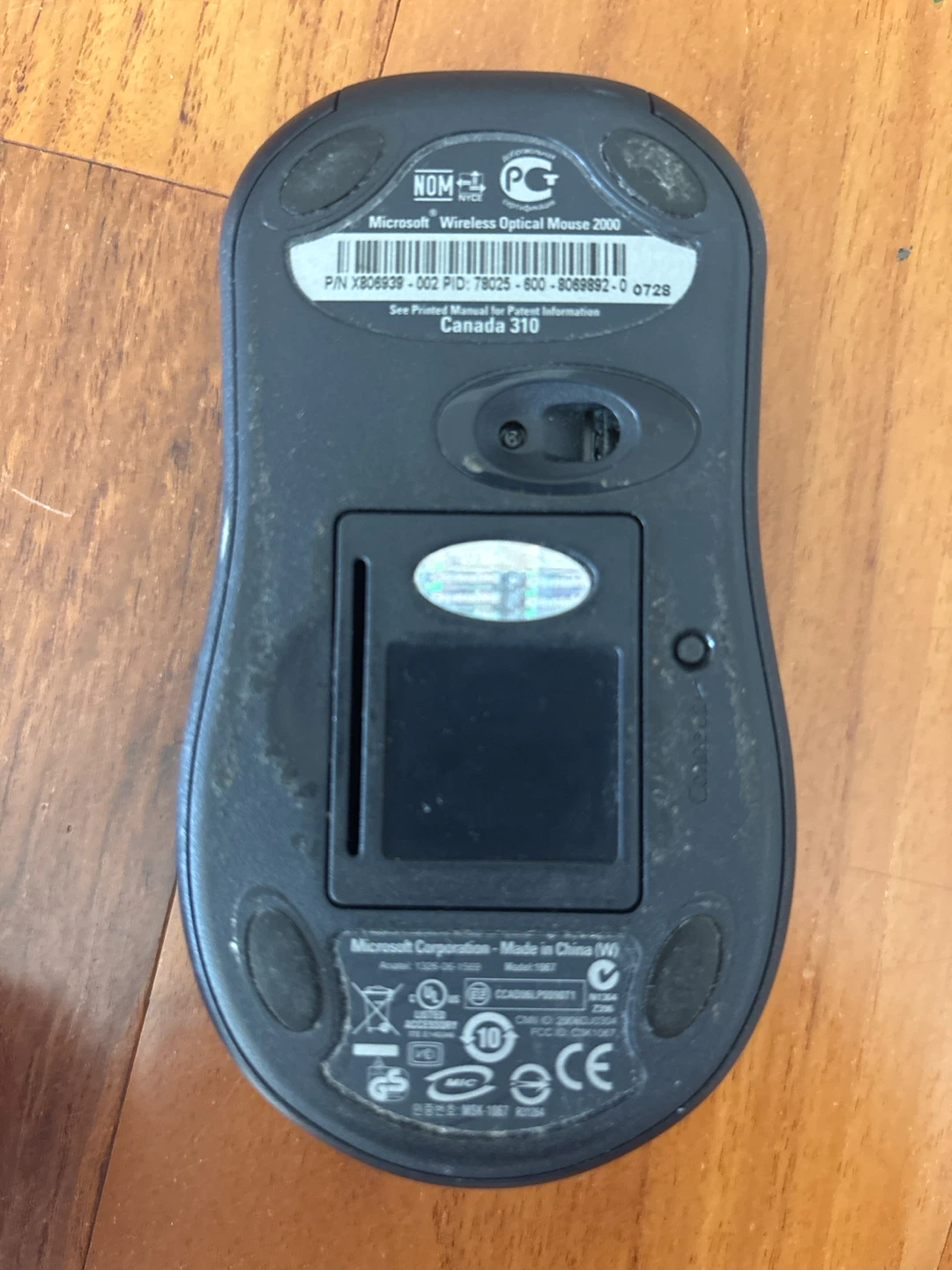 Microsoft Wireless Optical Mouse 2000 - photo 3