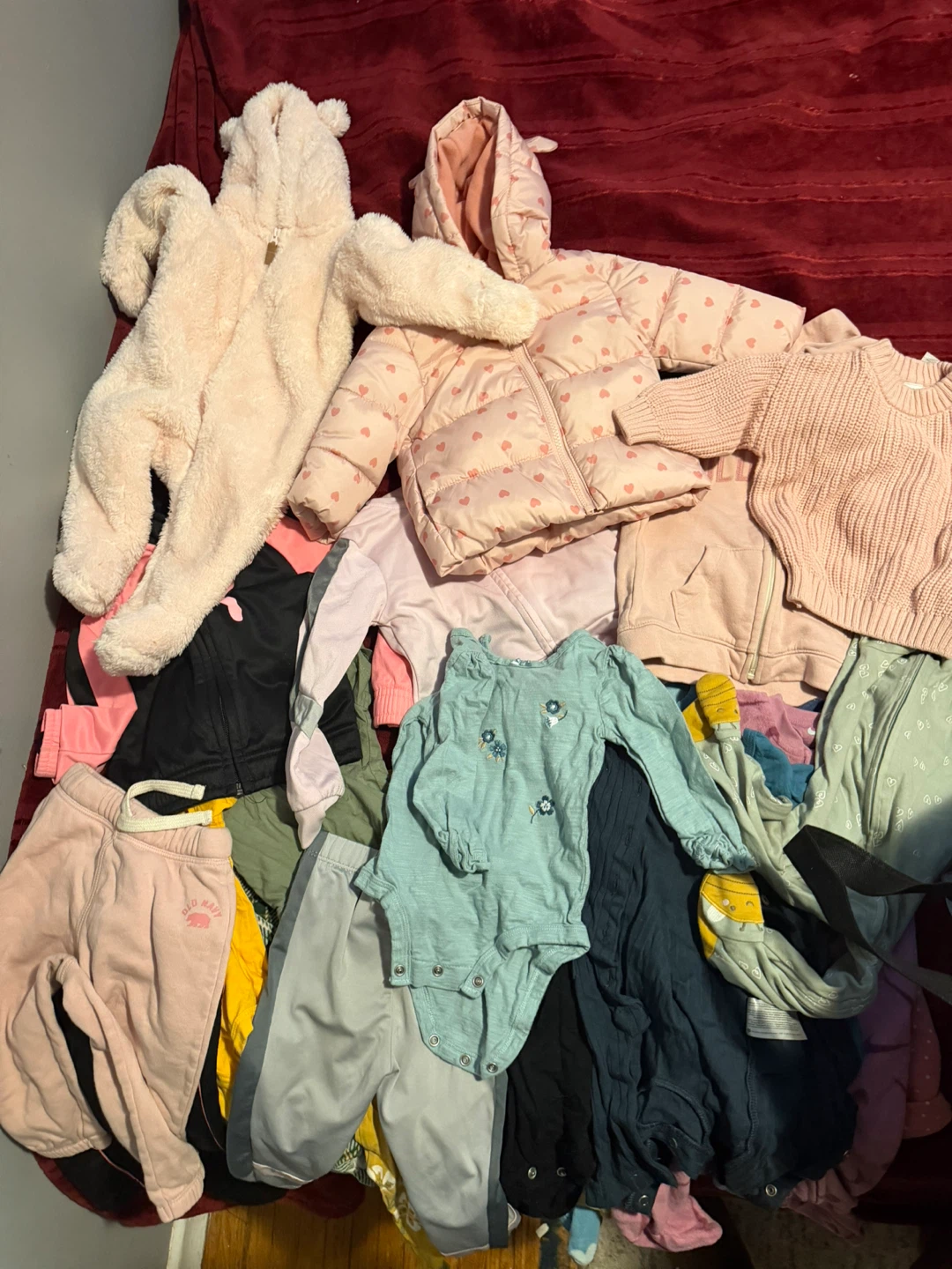 Baby Girl Clothes Bundle (Mix of sizes)