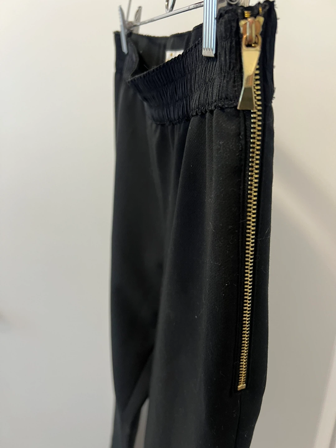 Kate Spade Black Pants with Gold Zipper - photo 4