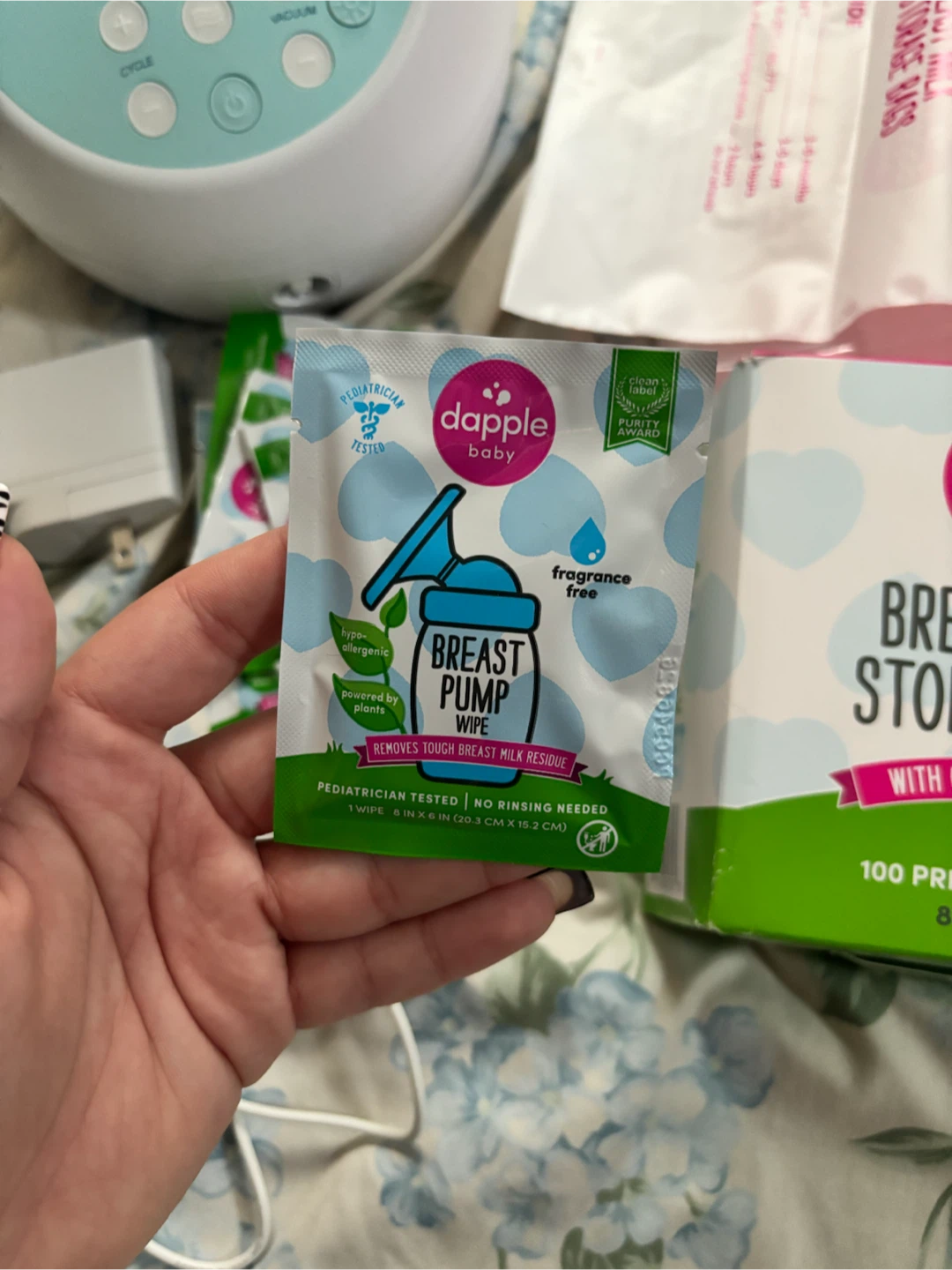 Spectra Breast Pump and breast feeding extras - photo 4