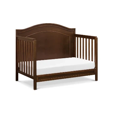 Dark wood convertible baby crib - photo 3