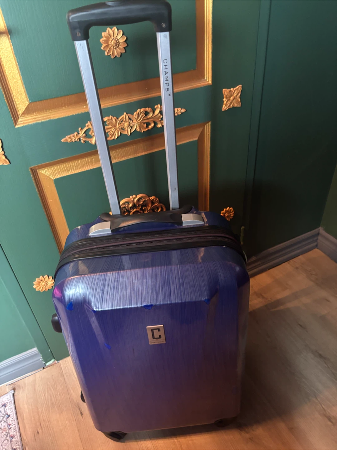 Champs "C" Blue Hardside Spinner Luggage - photo 2