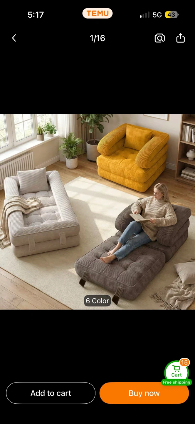 Folding Couch - photo 3