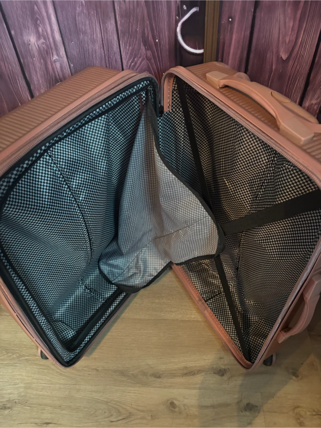 Rose Gold Hardside Spinner Luggage - photo 5