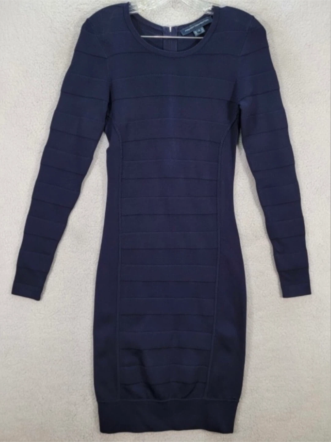French Connection Navy Bandage Dress