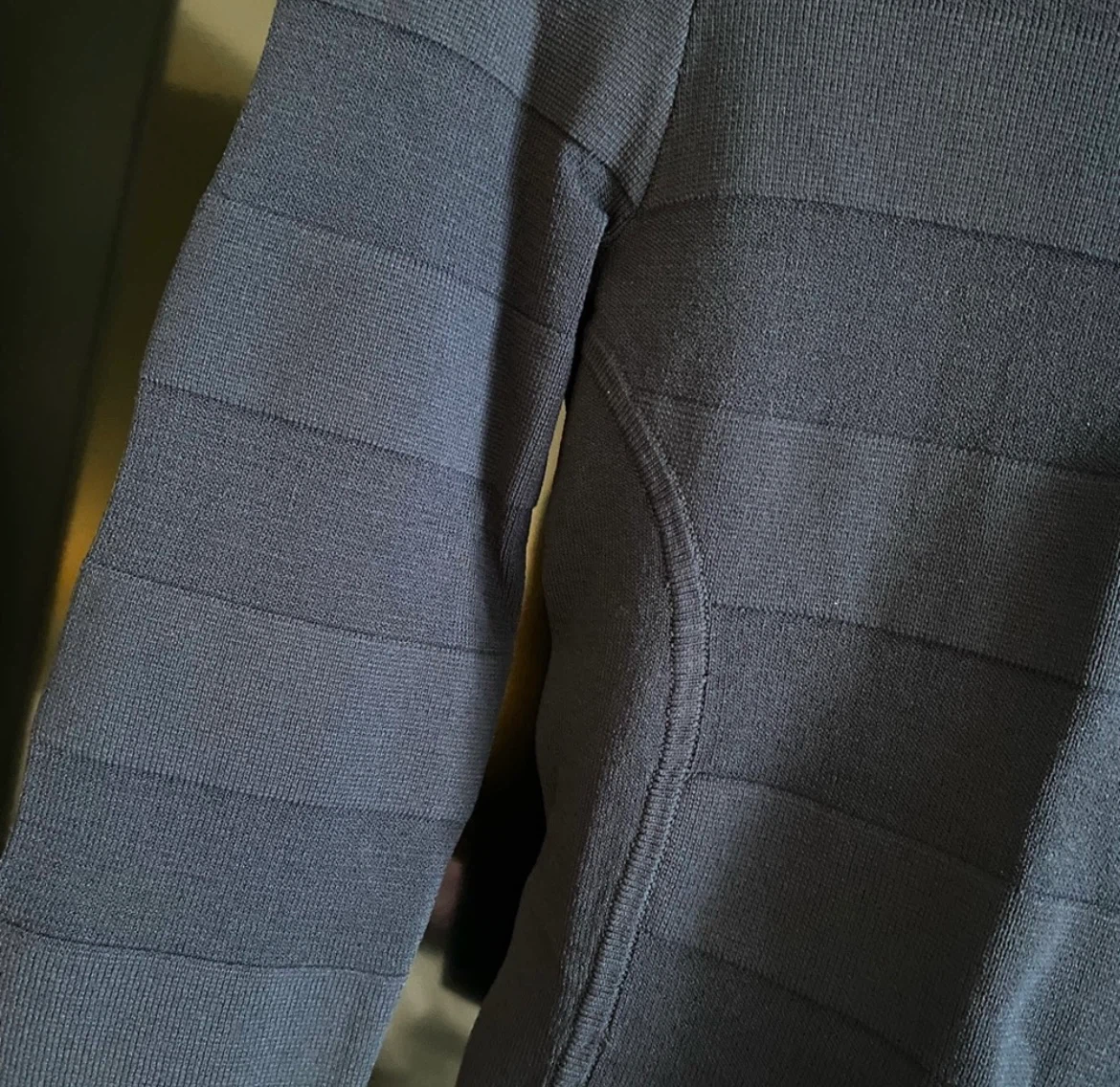 French Connection Navy Bandage Dress - photo 3