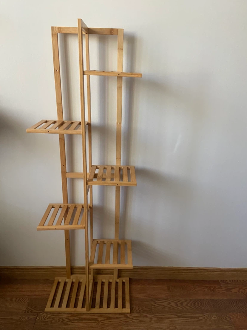 Bamboo Plant Stand Shelf